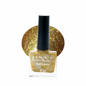 GOLDEN GLITTER NAIL ENAMEL