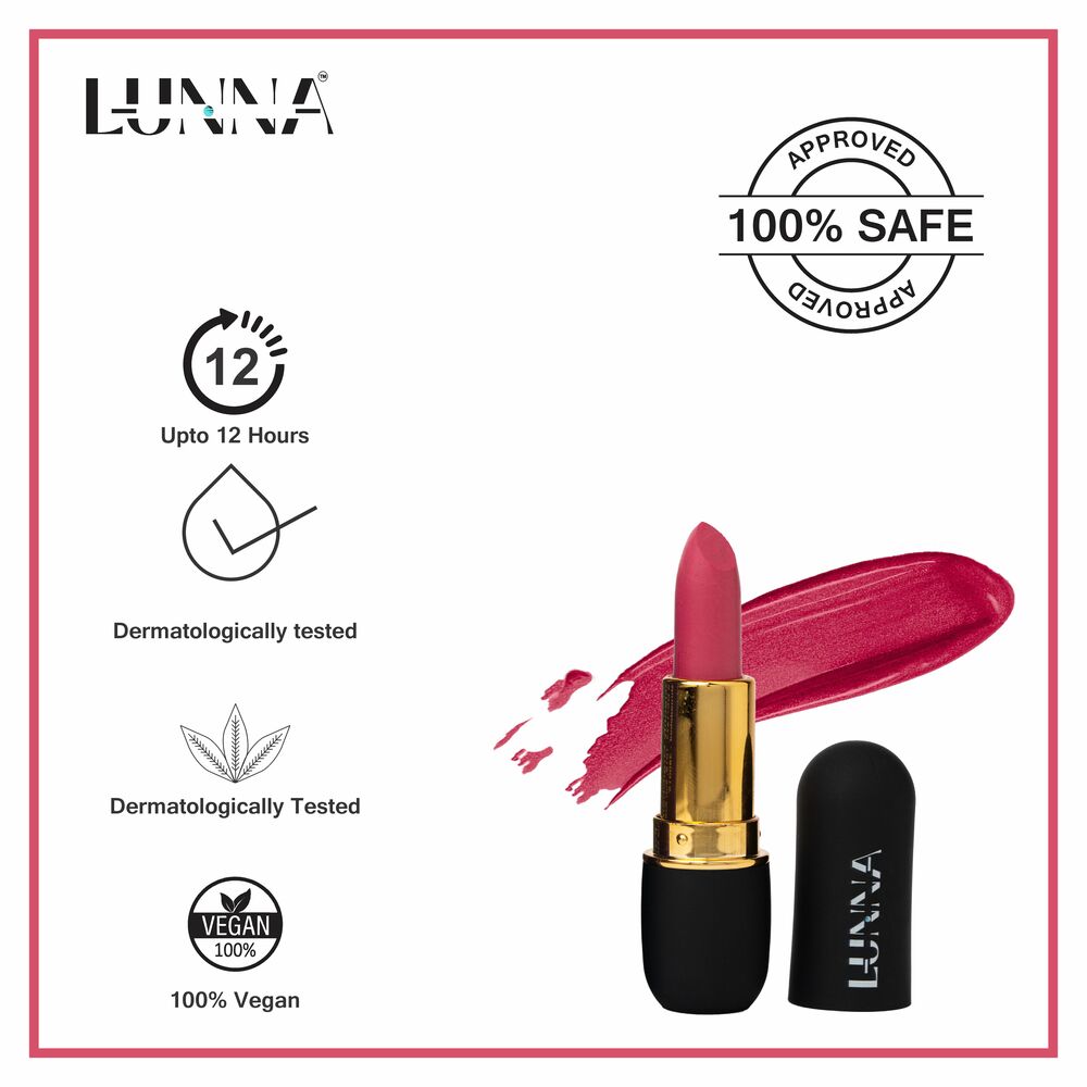 CREAMY MATTE LIPSTICK PINK PEONY