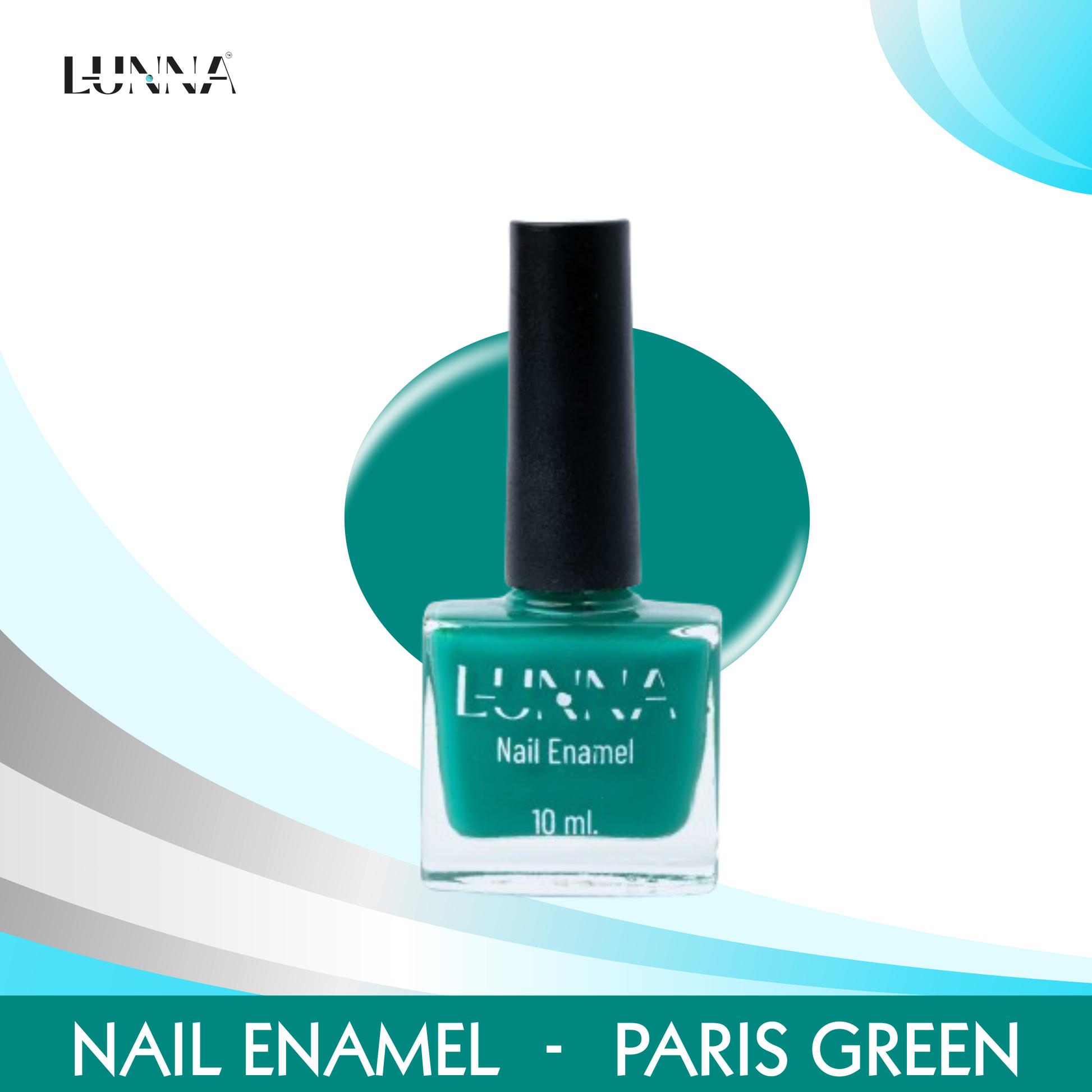 PARIS GREEN NAIL ENAMEL