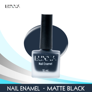 MATTE BLACK NAIL ENAMEL