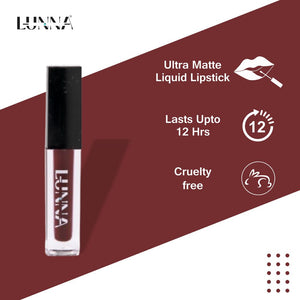 MATTE FINISH LIQUID LIPSTICK BLACK CHERRY