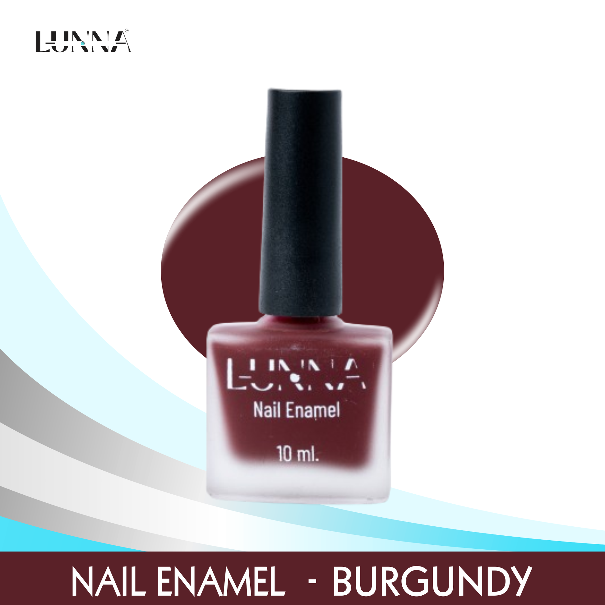 BURGUNDY NAIL ENAMEL