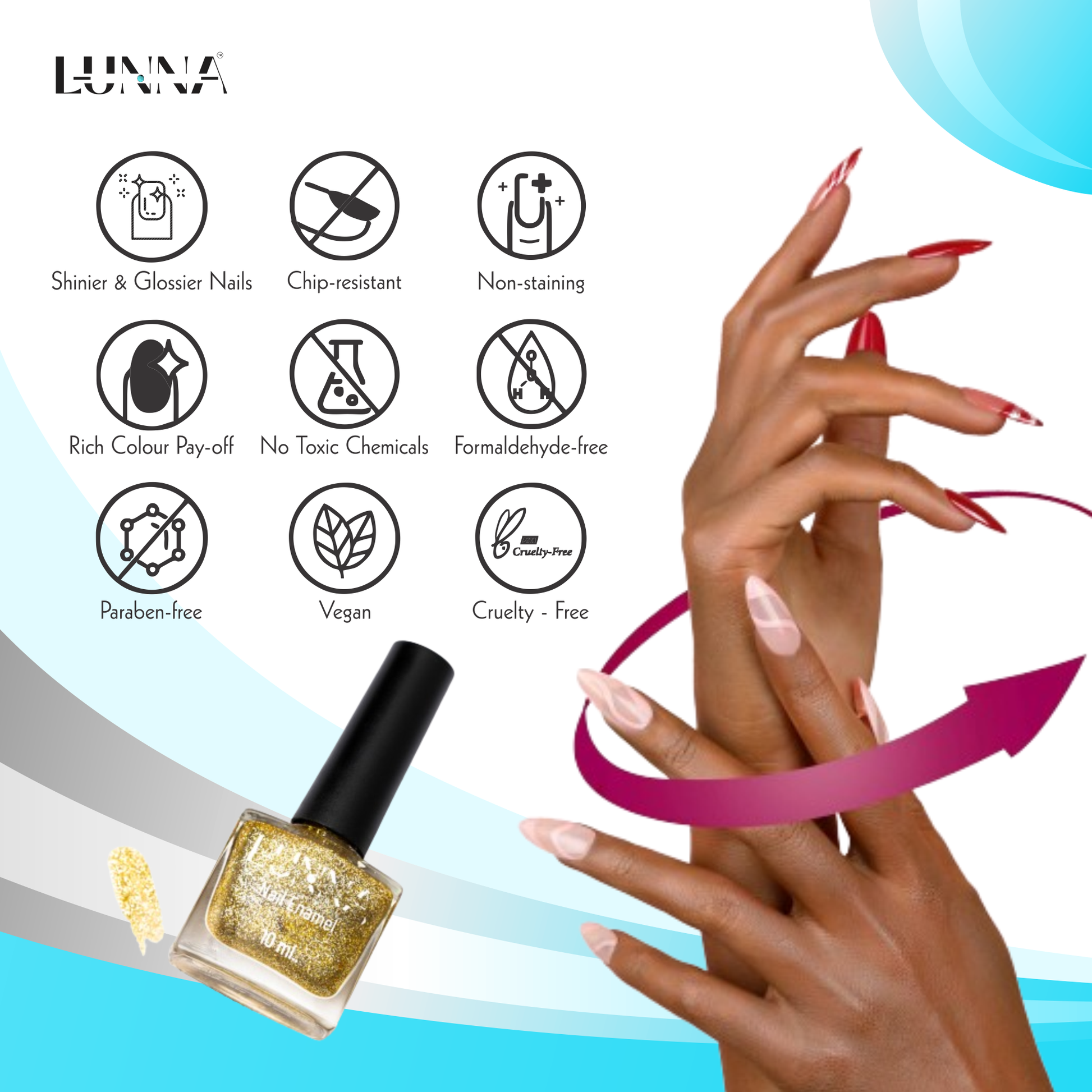 GOLDEN GOLD NAIL ENAMEL