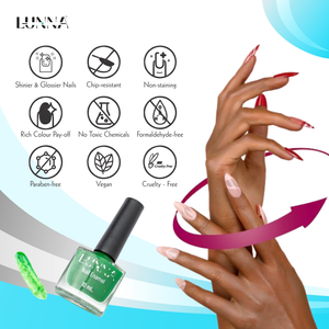 PERFECT GREEN NAIL ENAMEL