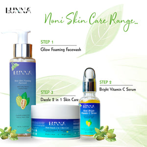 LUNNA NONI DAZZLE 2 IN 1 SKIN CARE-80 gm (40gm+40gm)