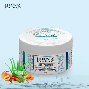 LUNNA DEEP HYDRATION -MULTIPURPOSE GEL 100 GRM