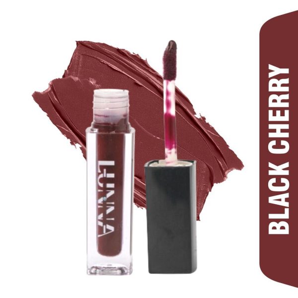 MATTE FINISH LIQUID LIPSTICK BLACK CHERRY