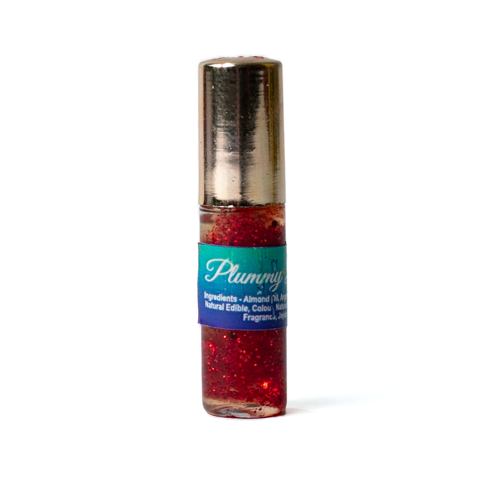 LUNNA PLUMMY LIP GLOSS-RED GLITTER 1.2ml